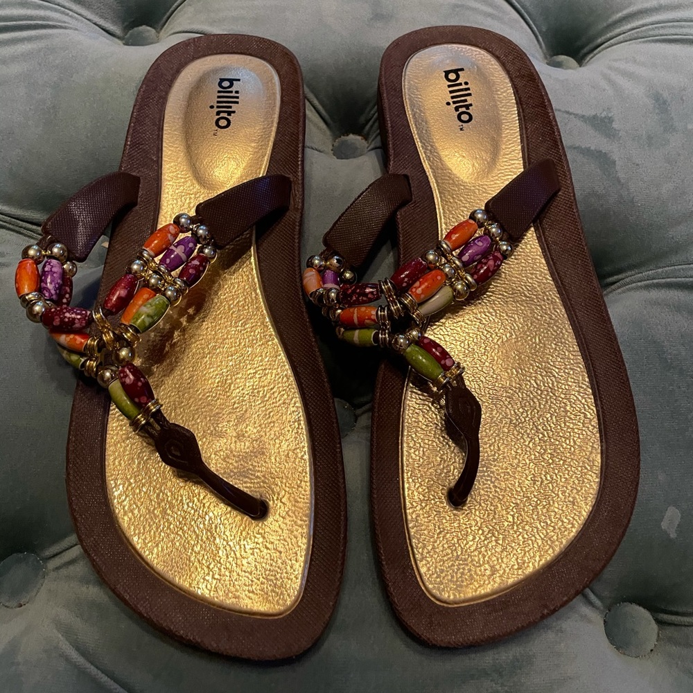 Beaded Sandals